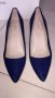 Calvin Klein сини велурени обувки EU37, снимка 6