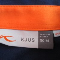 KJUS маркова спортна туристическа тениска от полиестер размер 50/M., снимка 4 - Тениски - 25653235