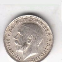 UK.3 Pence 1913 KG5  XF, снимка 2 - Нумизматика и бонистика - 20050885