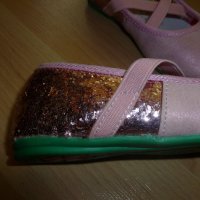 25н страхотни бляскави балерини - с брокат, снимка 6 - Детски обувки - 25360850