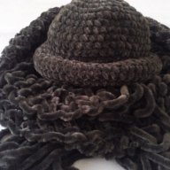 дамска шапка с шал - комплект., снимка 9 - Шапки - 11642148