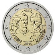 2 Евро монети (възпоменателни) емитирани 2011г, снимка 10 - Нумизматика и бонистика - 16389572