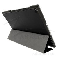 Стъклен фолио силиконов протектор кожен калъф гръб за Sony Xperia tablet Z 2 3 4 Compact, снимка 2 - Таблети - 22087228