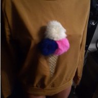 Изгодно!Ликвидация! Блуза Сладолед, снимка 3 - Блузи с дълъг ръкав и пуловери - 16300533
