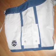 9 лева БЯЛ  Къс панталон размер  S / 26 материя памук  полиестер, снимка 2 - Панталони - 10709702