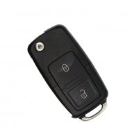 Кутийка ключ VW, Seat, Skoda 2 бутона без острие OS, снимка 3 - Аксесоари и консумативи - 21836394