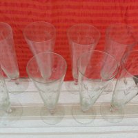 Стъклени чаши гравирани , снимка 6 - Антикварни и старинни предмети - 22999919