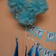Украса за детски рожден ден Спондж Боб, Замръзналото кралство, снимка 10 - Декорация - 15434965