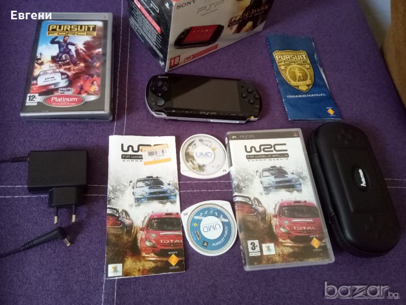 Хакната ПСП PSP Конзола PSP 3004 слим - с Гаранция и оригинални игри , снимка 1