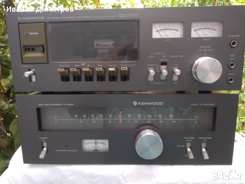 Kenwood касетен дек и тунер., снимка 1