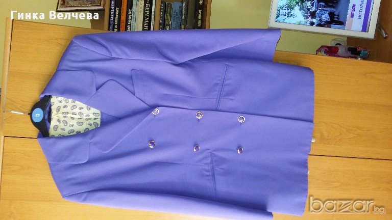 Дамски лилав костюм, снимка 1
