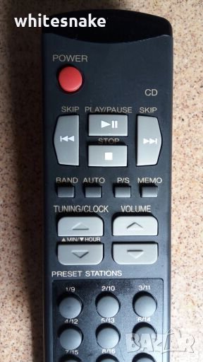 SAMSUNG ( SCM-8300 hifi ) дистанция за аудио системи 5 CD Changer, снимка 1