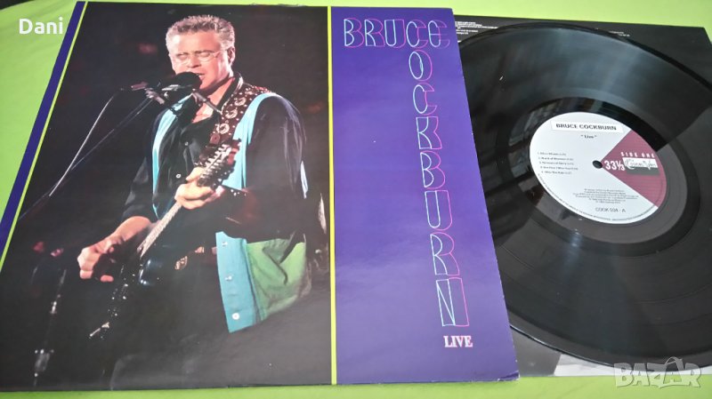 Bruce Cockburn ‎– Live- грамофонна плоча, снимка 1