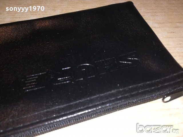 shure-кожен калъф за профи микрофон-21х10см с цип, снимка 7 - Микрофони - 20528981