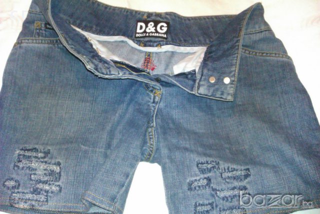 D&G   дънкови къси панталони  , снимка 3 - Дънки - 11363516