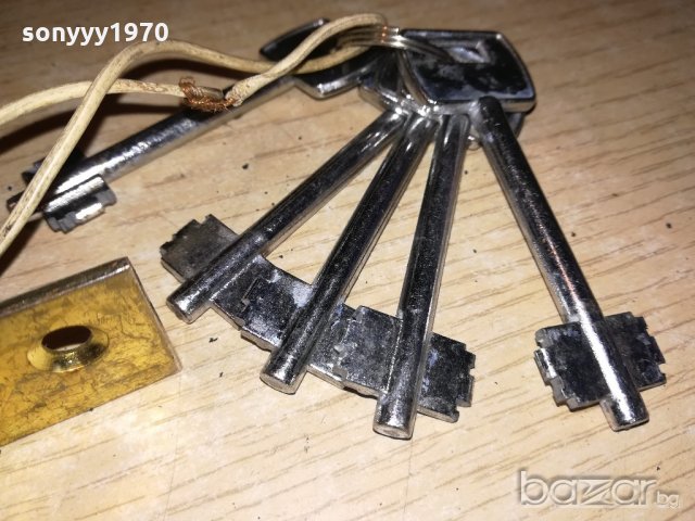 брава с касови ключове-5бр, снимка 7 - Дограми - 20923897