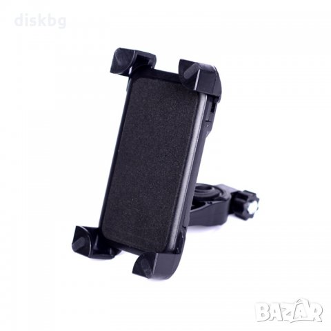 Нова GSM стойка за велосипед, Bike Holder CH-01, черна, снимка 1 - Селфи стикове, аксесоари - 23646107