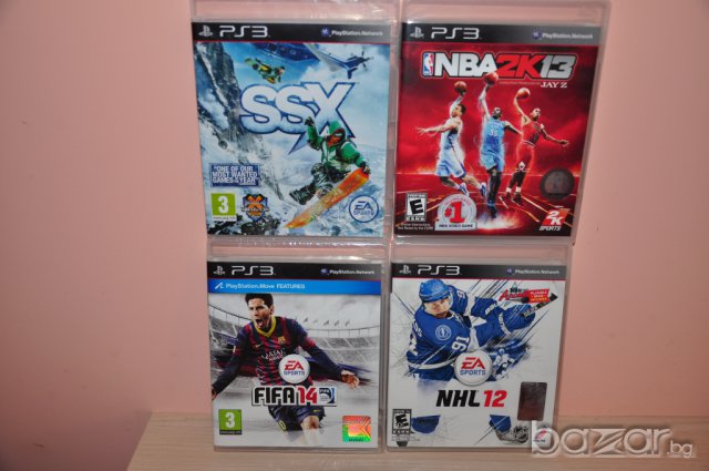 Нови игри.fifa 14world Cup Brazil,хокей Nhl 12,13,fifa 12,13,nba 12,ssx, ps3, снимка 2 - Игри за PlayStation - 8210999