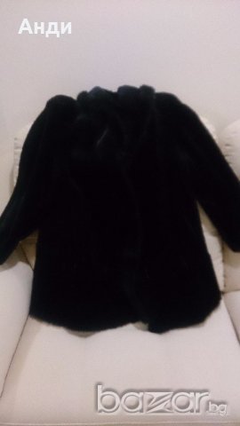 Палто от еко кожа, снимка 1 - Палта, манта - 19876667