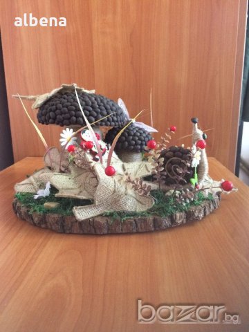 Приказна композиция "Красотата на природата", снимка 4 - Декорация за дома - 18886494