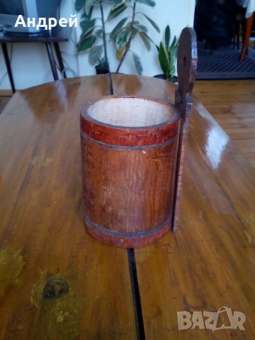 Стара дървена кутия за подправки #2, снимка 4 - Антикварни и старинни предмети - 23832157