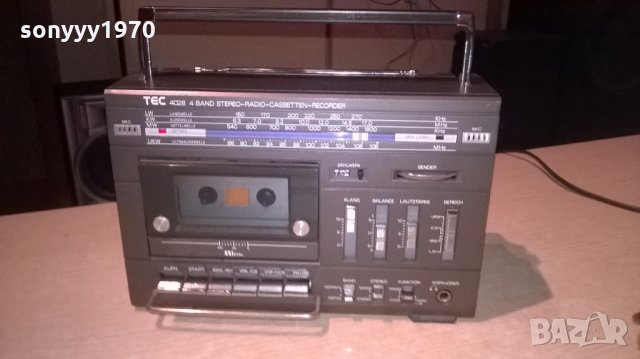 tec-стерео ретро машина-внос швеицария, снимка 3 - Ресийвъри, усилватели, смесителни пултове - 22935511