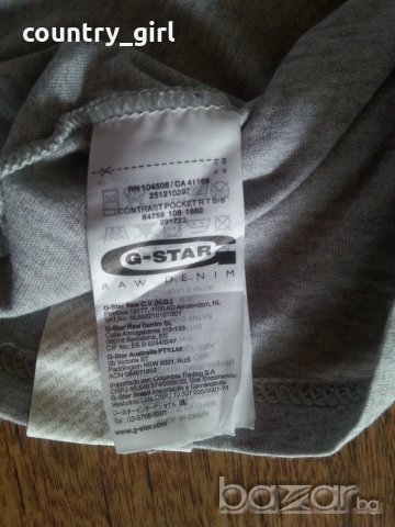 g star contrast pocket  by mark newson - страхотна мъжка тениска, снимка 10 - Тениски - 18878350