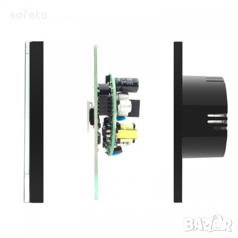 Сензорен ключ за лампи водоустойчив луксозен стъклен работи с докосване, снимка 5 - Друга електроника - 22431630