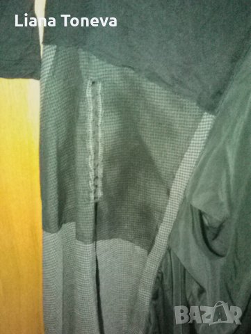 рокля в черно и тьмносиво, снимка 6 - Рокли - 25212906