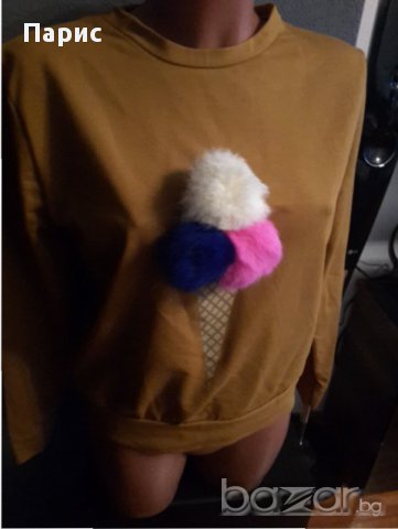 Изгодно!Ликвидация! Блуза Сладолед, снимка 3 - Блузи с дълъг ръкав и пуловери - 16300533