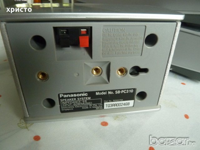 аудио уредба PANASONIC SA-DT310, снимка 4 - Аудиосистеми - 19718202