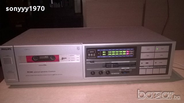 philips fc144/2motors deck-внос франция, снимка 2 - Ресийвъри, усилватели, смесителни пултове - 19256642