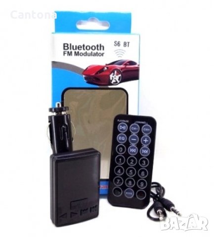 MP3-FM трансмитер за автомобил с Bluetooth,2 х USB, Micro SD, AUX - BT-S6, снимка 3 - Аксесоари и консумативи - 22665753