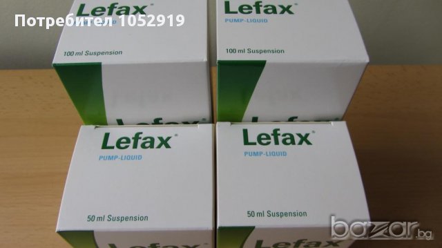ЛЕФАКС 100мл - LEFAX Pump Liquid - бебешки капки против колики, снимка 4 - Други - 11147037