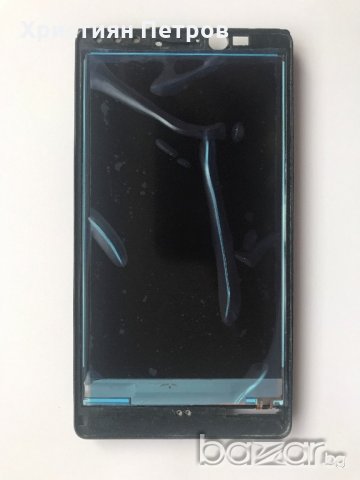LCD дисплей с рамка оригинален за Nokia Lumia 920