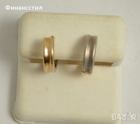 златни обици 43545-4, снимка 2 - Обеци - 23646279