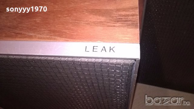 leak 2030-made in england-ретро колони-50х28х27см-внос англия, снимка 6 - Тонколони - 19062057