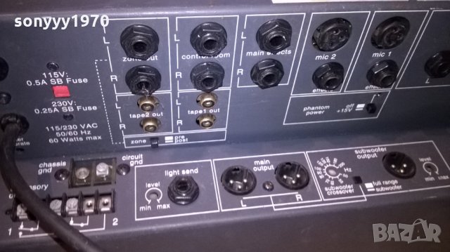 scm7600 stereo club mixer biamp-внос швеицария, снимка 11 - Ресийвъри, усилватели, смесителни пултове - 24033949