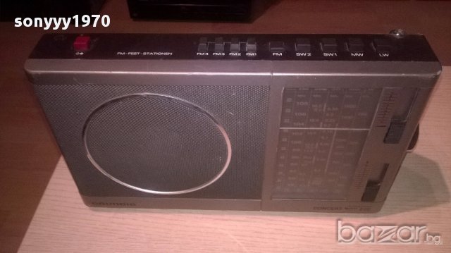 grundig concert boy 220a-внос швеицария, снимка 7 - Ресийвъри, усилватели, смесителни пултове - 18018276
