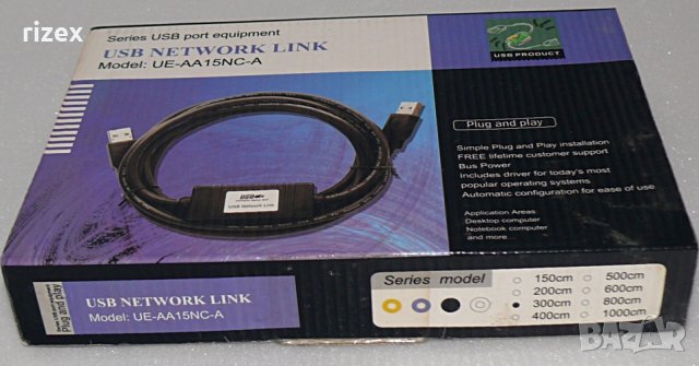 USB Network Link UE-AA15NC-A, снимка 2 - Мрежови адаптери - 23308973