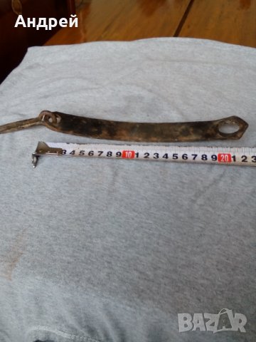 Старинна заключалка за врата #2, снимка 3 - Антикварни и старинни предмети - 24314101