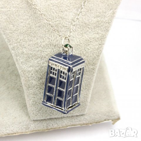 💊 ❓Doctor Who TARDIS космически кораб колие - полицейска кабина точно копие 1:1 🚨 , снимка 4 - Колиета, медальони, синджири - 21664970