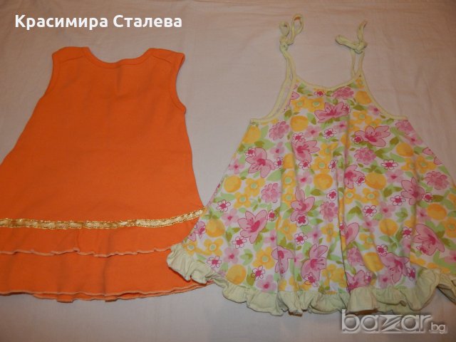 Летни роклички за 1 год., снимка 5 - Бебешки рокли - 20482687