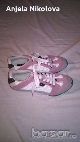  Продавам нови дамски маратонки, естествен велур, номер 36, снимка 3 - Маратонки - 19106566