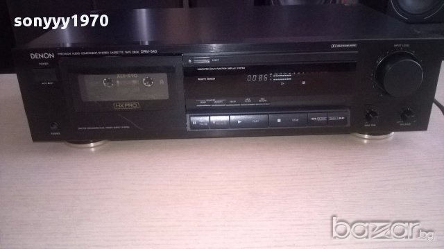 Denon drm-540 hx pro/dolby b/c-fine bias/2мотора-внос англия, снимка 9 - Ресийвъри, усилватели, смесителни пултове - 12985290