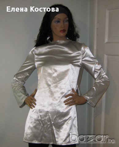 Елегантна риза с гол гръб, снимка 2 - Ризи - 10514947