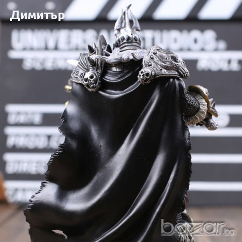 Статуетка ''World of Warcraft'' Lich King Arthas - Артас Уаркрафт фигура, снимка 3 - Други - 17809681