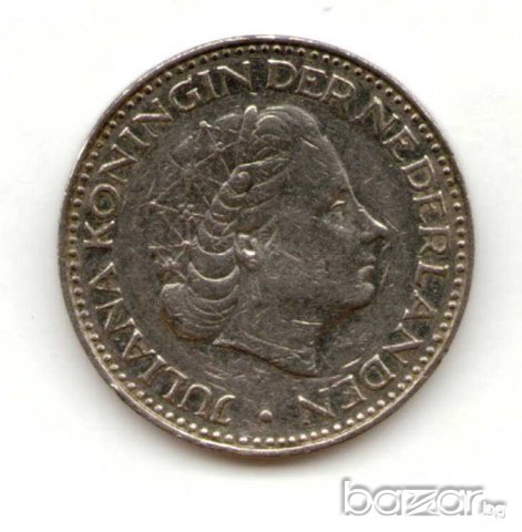 Netherlands-1 Gulden-1969-KM# 184a-Juliana , снимка 2 - Нумизматика и бонистика - 6987341