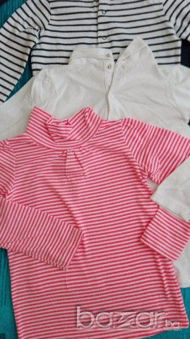 4 броя блузки с дълъг ръкав Tex baby, снимка 4 - Бебешки блузки - 16106350