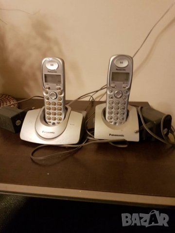 Безжични телефони Panasonic, снимка 2 - Стационарни телефони и факсове - 24793968